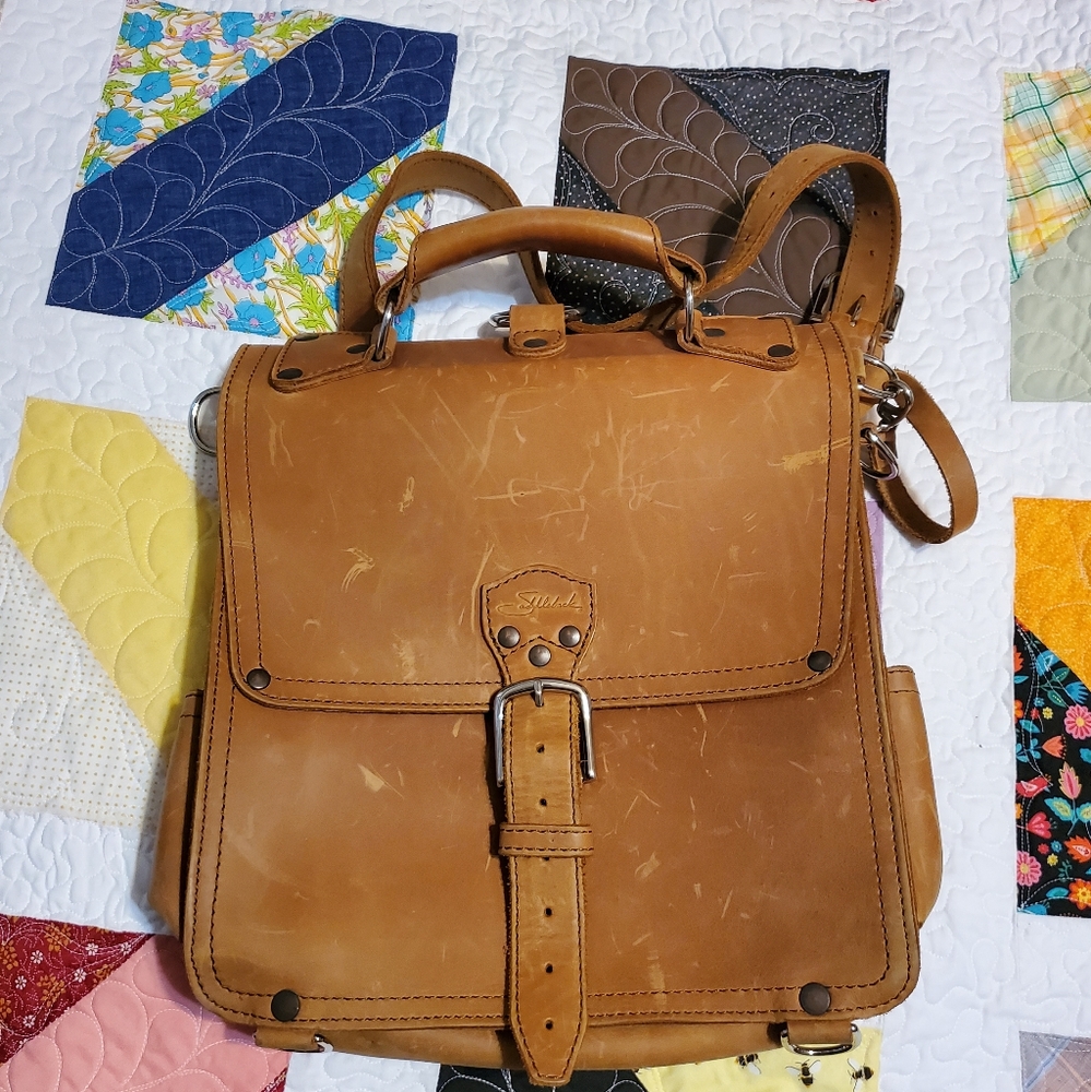 Saddleback leather messenger bag